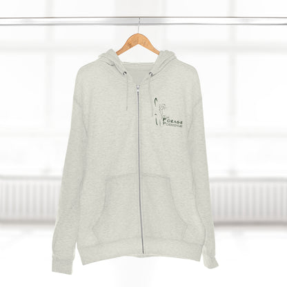 The Forage Porridge Zip Hoodie