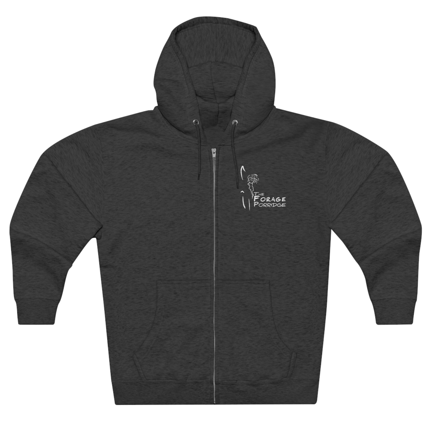 The Forage Porridge Zip Hoodie