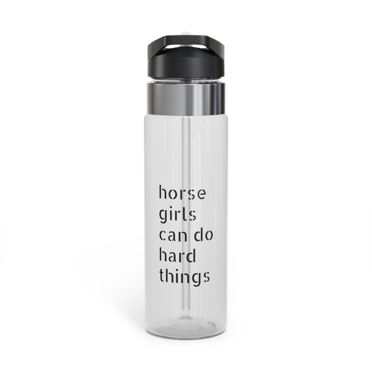 Horse Girls Can Do Hard Things 20 oz water bottle