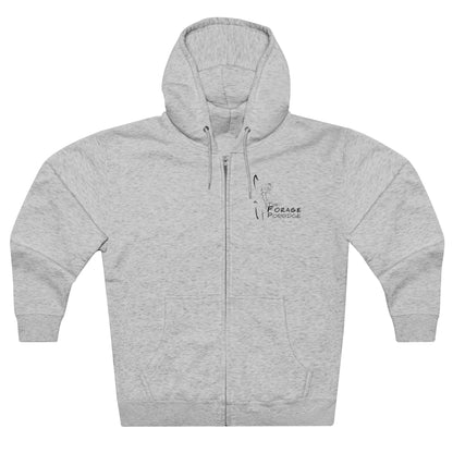 The Forage Porridge Zip Hoodie