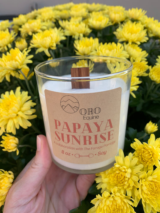 Papaya Sunrise Candle