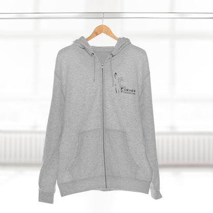 The Forage Porridge Zip Hoodie