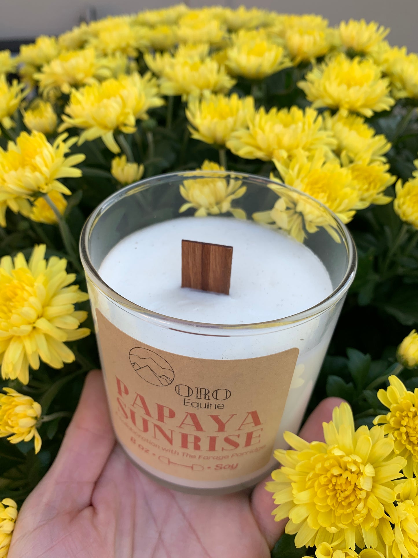 Papaya Sunrise Candle