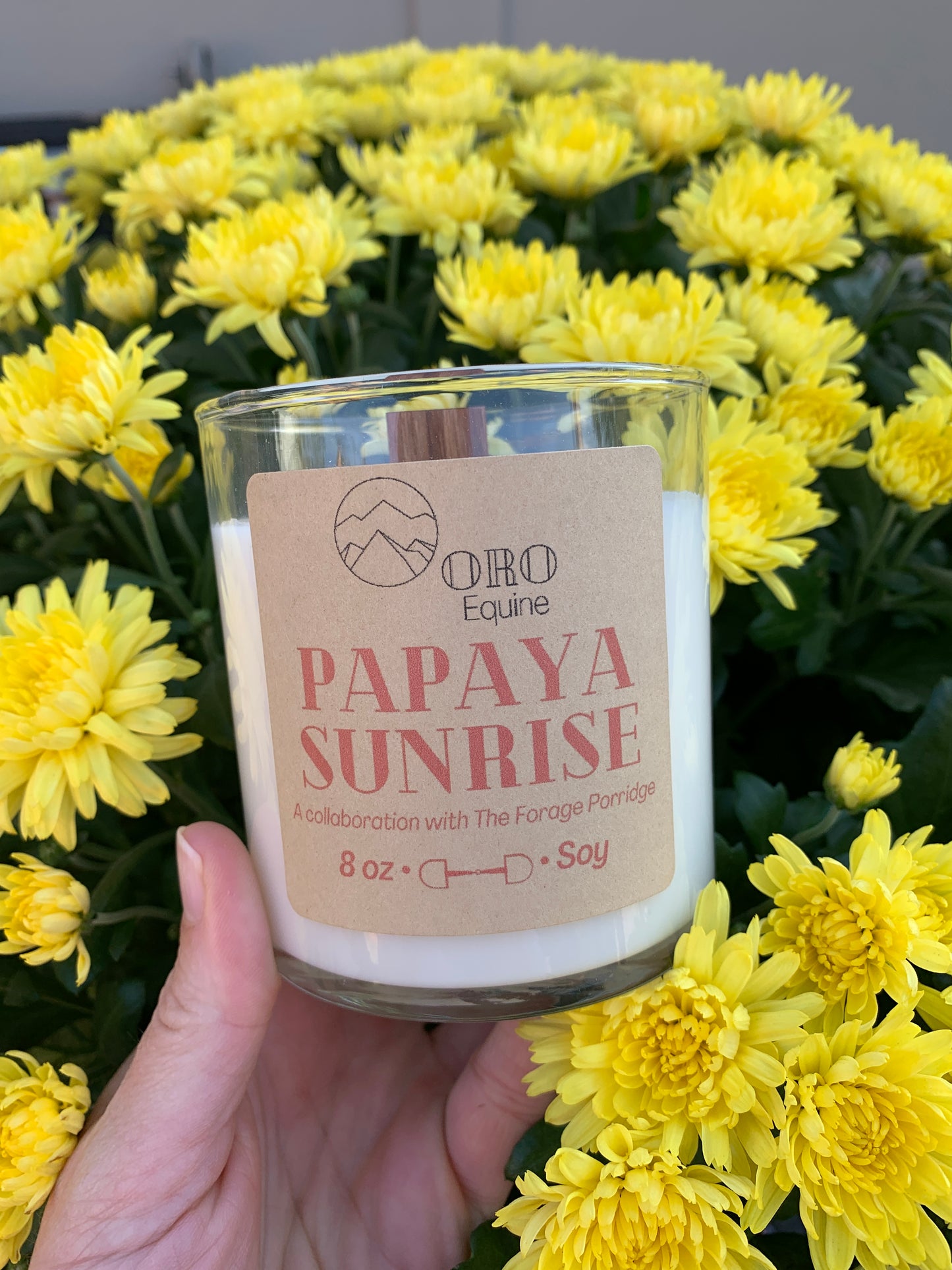 Papaya Sunrise Candle